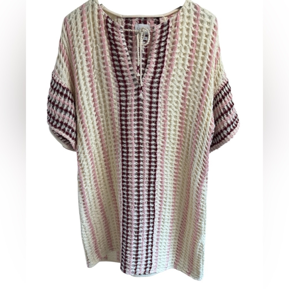 SAYLOR Allirra Open Stitch Knit Mini Dress
Size Medium - Picture 4 of 13